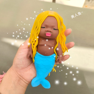 Juguete Blandito de TPR Ecológico Personalizado para Niños y Bebés - Juguete Antiestrés Educativo Mini Negro Elástico al por Mayor - Product Image 4