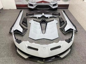 Cuerpo completo de fibra de carbono para <span class=keywords><strong>Lamborghini</strong></span>, estilo SVJ, LP700, actualización a SVJ, <span class=keywords><strong>precio</strong></span> de fábrica - Product Image 6