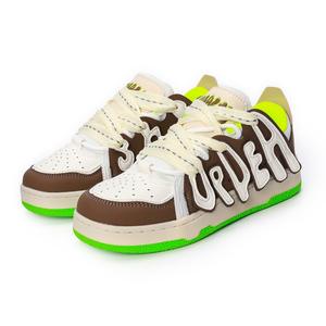 2025 nuevas zapatillas informales de edición limitada High Street con letras Retro malla transpirable superior antideslizante diseño versátil - Product Image 5