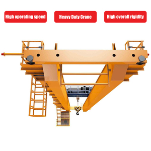 Grúa Puente de Doble Viga con Carro Móvil Modelo QD para Aplicaciones en Talleres, de 32, 50 y 100 Toneladas, de Proveedor Chino - Product Image 3