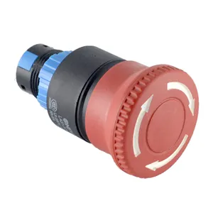 ONPOW e interruptor de parada (LAS1-APY-11TS) 22mm serie Dia.22mm... CE ROHS REECH... IP40... IP65)