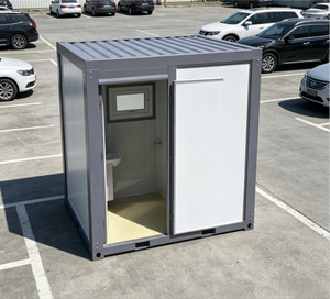 Baño Portátil Móvil de Tamaño Personalizado, Ducha Exterior Prefabricada, Estructura de Acero HDPE para Uso Público en Sitios de Camping - Product Image 4