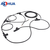Solution d'éclairage extérieur IP65 IP68, connecteur électrique LED étanche mâle-femelle 2 ou 3 broches, faisceau de câblage DIY personnalisé