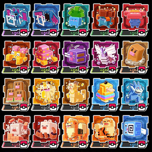 Premium Popular Produits <strong>Pokemoned</strong> Acrylic Puzzle Keychain Themed <strong>Card</strong> Charizard Statue Display Stand Blind Box Board Game - Product Image 6