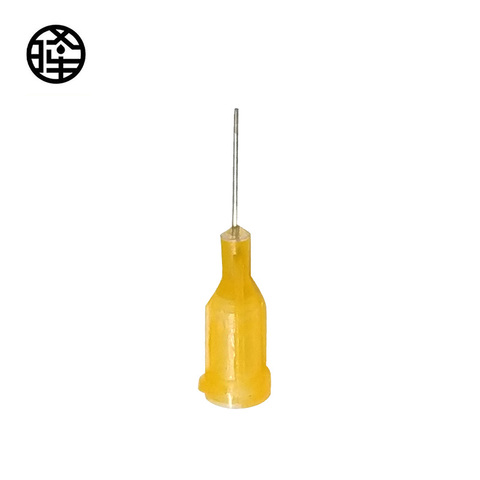 Plastic Steel Screw-On Chamfering Needle for Semiconductor Factories Dispensing Application
