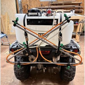 6-Nozzle Stainless Steel Folding Sprayer Boom 122" <strong>Spray</strong> Coverage ATV Sprayers Adjustable <strong>Spray</strong> Patterns Folding Design Easy - Product Image 2