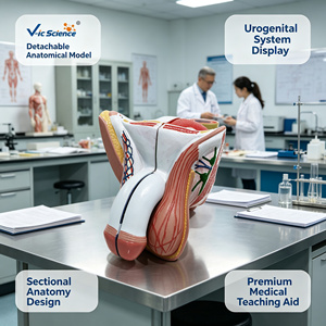 Modelo Anatómico de Genitales Masculinos Internos y Externos de 4 Partes para la Enseñanza de <span class=keywords><strong>Andrología</strong></span> y <span class=keywords><strong>Urología</strong></span> en Facultades de Medicina, con Certificaciones CE/ISO/ROHS/CNAS - Product Image 1