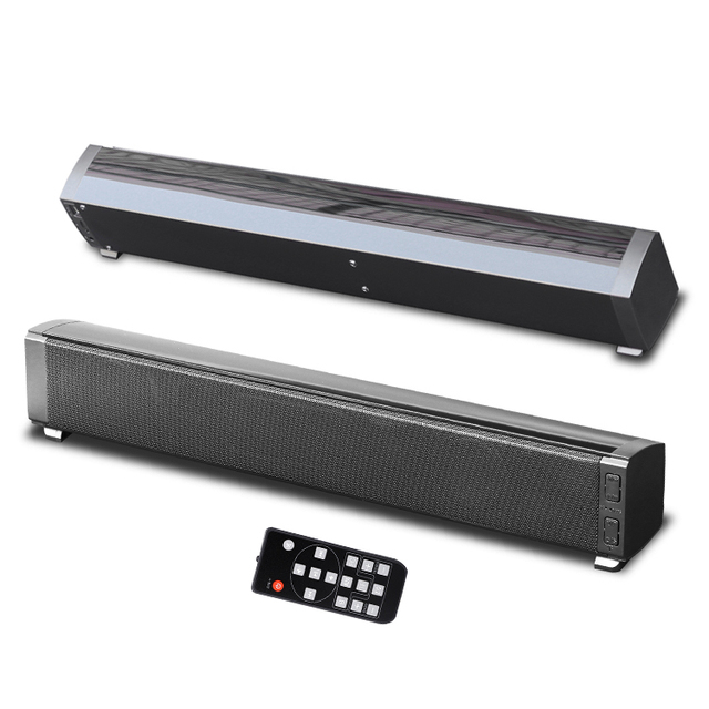 Wireless BT5.0 USB Soundbar and Outdoor Speaker with Home Theater Remote Control CE ROSH FCC