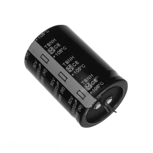 ตัวเก็บประจุแบบ Through Hole รุ่น ECE-S1HG103Z ความจุ 10000 ไมโครฟารัด  วัสดุอะลูมิเนียม 10000UF 20% 50V แบบ Snap TH - Product Image 1