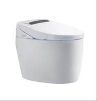 Toilette intelligente moderne de luxe AI WC Horow Bidet flottant Intelligence intelligente avancée Bidet intelligent certifié à distance pour salle de bain
