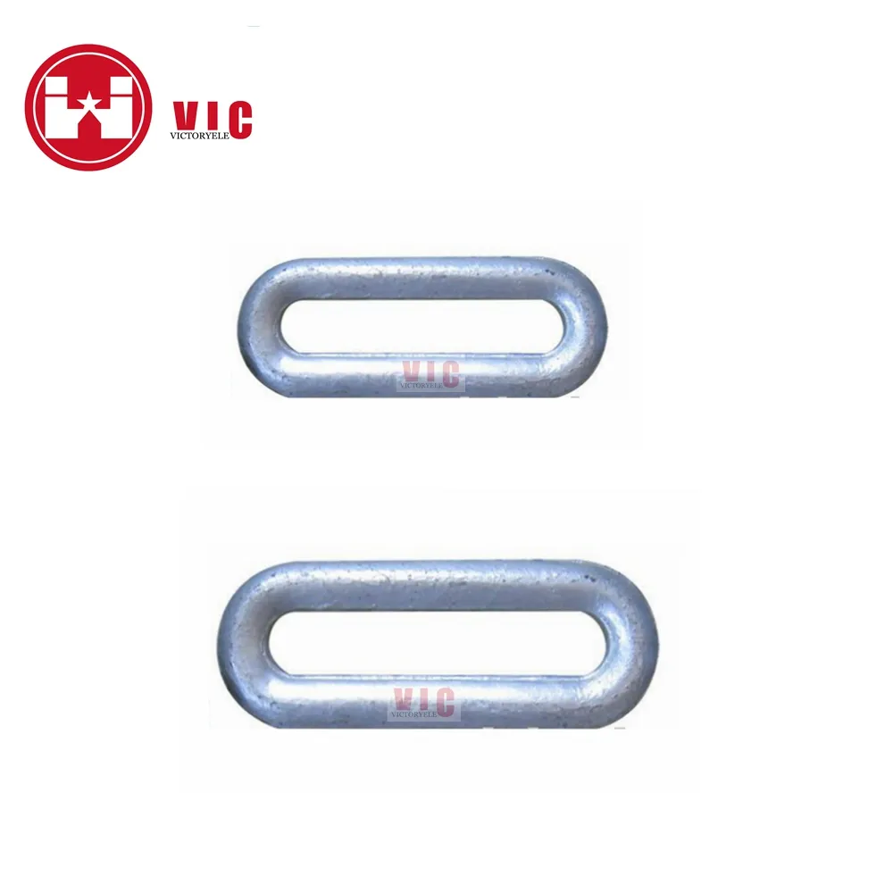 high quality pole line hardware PH type steel electric power link fitting extension ring