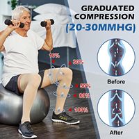 Bas de contention médicaux personnalisés de qualité supérieure 20-30 mmHg, hauteur cuisse, antidérapants, pour varices et TVP
