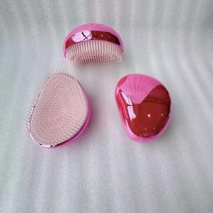 Mini brosse à <span class=keywords><strong>cheveux</strong></span> pour enfants en ABS personnalisé antistatique Démêlant pour bébé avec épingles en nylon et coussin pour <span class=keywords><strong>cheveux</strong></span> <span class=keywords><strong>bouclés</strong></span> - Product Image 2