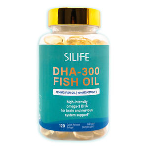Supplément de gel doux d'huile de poisson de qualité supérieure d'acides gras oméga-3 sans OGM OEM comprenant EPA, DHA DPA pour femmes et hommes huile de poisson - Product Image 2