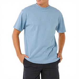 เสื้อยืดแขนสั้นทรงโอเวอร์ไซส์ ผ้าถักเนื้อหนัก 250 กรัม แห้งเร็ว ระบายอากาศดี ใส่สบาย สไตล์สตรีทแวร์ - Product Image 1