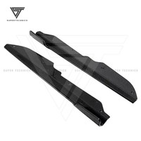 Aileron de jupes latérales en fibre de carbone pour Chevrolet Corvette C8 2020-2022