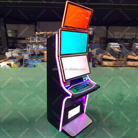 COOFUNS, superventas, software de tragamonedas, monitor triple de 23,8/27 pulgadas, máquinas de juego de habilidad de vídeo de metal para ordenador PC