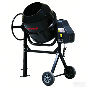 Mezcladora de Concreto Portátil BISON (CHINA) Eléctrica de 450-800w con Tambor de 120L, 180L, 200L, 23CPM - Product Image 4