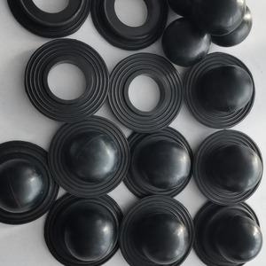 ลูกบอลวาล์วยางเฉิงจี้ 80-100 108 มม. พร้อมซีท PTFE สำหรับปั๊มไดอะแฟรมลม ใช้ในบำบัดน้ำเสีย - Product Image 2