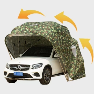 <span class=keywords><strong>Abri</strong></span> de <span class=keywords><strong>voiture</strong></span> pliable en acier moderne et durable, <span class=keywords><strong>abri</strong></span> portable toutes saisons, auvent de garage, protection contre le soleil et la pluie, installation facile pour l'extérieur - Product Image 1