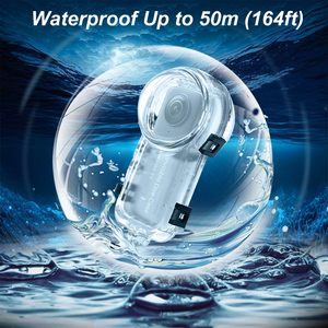 KAMPHO-Estuche Invisible para Fotografía, Carcasa Protectora Sellada para Cámara Insta 360 One <span class=keywords><strong>X3</strong></span> <span class=keywords><strong>Insta360</strong></span> <span class=keywords><strong>X3</strong></span>, 50m, Bajo el Agua - Product Image 3