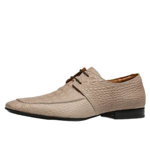 Zapatos Oxford con Cordones y Estampado para Hombre, Moda Británica de Verano, Casuales, para Novio, Boda, Negocios, Formales, de Cuero Genuino - Product Image 6