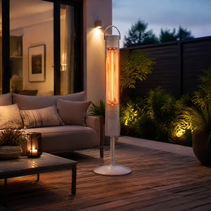 Premium Heater01 Freestanding Infrared Patio Anodized Aluminum Heater 1500W IP65 <b>Outdoor</b> Electric Remote Control LCD <b>Timer</b> - Product Image 5