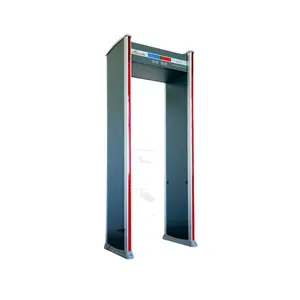 6 zone outdoor beveiliging metalen gates TX-200C met hoge gevoeligheid body scanner metaaldetectorpoort