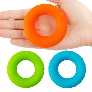 Nhà máy trực tiếp Chất lượng cao Silicone <span class=keywords><strong>Hand</strong></span> Grip Nhẫn xách tay Cổ tay strengthener cho tập thể dục tăng cường sức mạnh ngón tay - Product Image 5