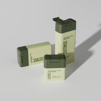 Bouteilles en plastique HDPE carrées de luxe personnalisées de 150/250/370ml pour l'utilisation de presse d'emballage de lotion corporelle douche shampooing