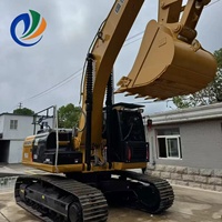 Excavatrice Cat 325D d'occasion en bon état - Équipement de construction fiable