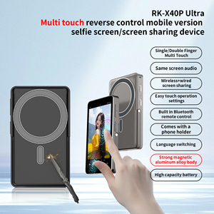 Không dây Magnetic Selfie <span class=keywords><strong>Monitor</strong></span> cho <span class=keywords><strong>Iphone</strong></span> HD hiển thị với điều chỉnh độ sáng & điện thoại di động hệ thống kết nối - Product Image 4