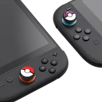 4 pièces mignon Silicone souple poignées de pouce Joystick capuchon analogique bâton couverture pour Nintendo Switch 2 Joycon contrôleur jeu NS2 accessoires