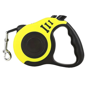 สายจูงสุนัขแบบยืดหดได้อัตโนมัติ ทำจากไนลอนพลาสติก สายรัดแรงดึงสูง พร้อมด้ามจับกันลื่นเพื่อการควบคุมการเดินของสัตว์เลี้ยงได้ง่าย - Product Image 5