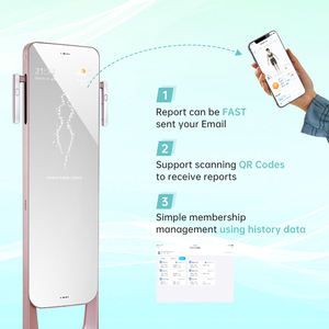Produits de fitness intelligents U+300, analyse de l'impédance bioélectrique via analyseur de composition corporelle, capteur d'analyse d'impédance bioélectrique. - Product Image 3