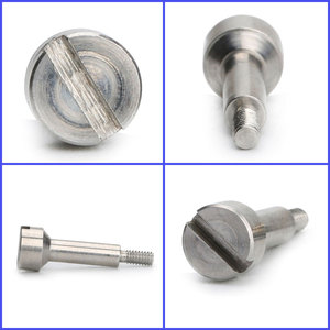 304 316 A2 A4 Machine à tête cylindrique en acier inoxydable <span class=keywords><strong>Vis</strong></span> à tête fendue Din 923 <span class=keywords><strong>Vis</strong></span> à épaulement M2 M3 M4 M5 M6 M8 <span class=keywords><strong>M10</strong></span> - Product Image 5