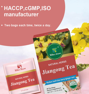 Extracto de plantas a base de hierbas Fib Tea Etiqueta privada Roid Detox Té verde - Product Image 5