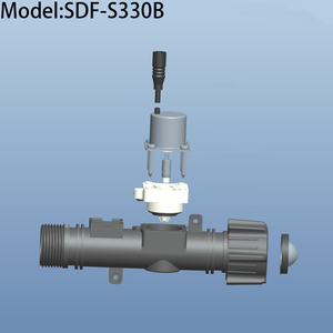 Vanne solénoïde bistable à verrouillage intelligent Goldenland pour l'irrigation, 3/4 pouce, DC 6V, 0,02-0,8 MPa, avec débitmètre et insert en cuivre - Product Image 3