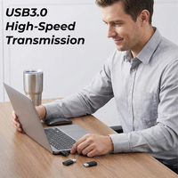 Adaptateur OTG USB-A Mâle vers Type-C Femelle, Direct Usine, USB3.0 Gen1 5Gbps Unilatéral, Convertisseur Pass-Through, Vente en Gros