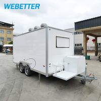 Camion de restauration mobile WEBETTER avec machine à expresso, entièrement équipé, pour boissons