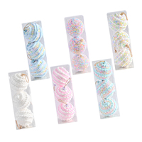 Nouvel Arrivage Transfrontalier : Ornements de Noël en Verre Modernes, Incassables et Réutilisables, en Mousse aux Couleurs Macaron, Peints de Manière Créative, Cadeau