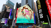 Écran LED d'affichage publicitaire extérieur à économie d'énergie, IP65, accès frontal, pour centre commercial