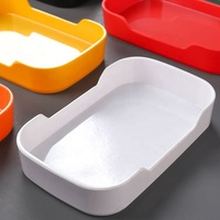 Assiette à Shabu en Mélamine Empilable de 6,5 Pouces pour Buffet de Restaurant Hot Pot
