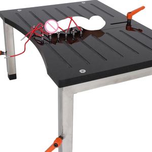 SM kraliçe pedalı standı araçları erkek köleler skrotum eğitim <span class=keywords><strong>Penis</strong></span> esaret cihazı köpek köle mobilya seks çiftler için oyuncaklar - Product Image 6