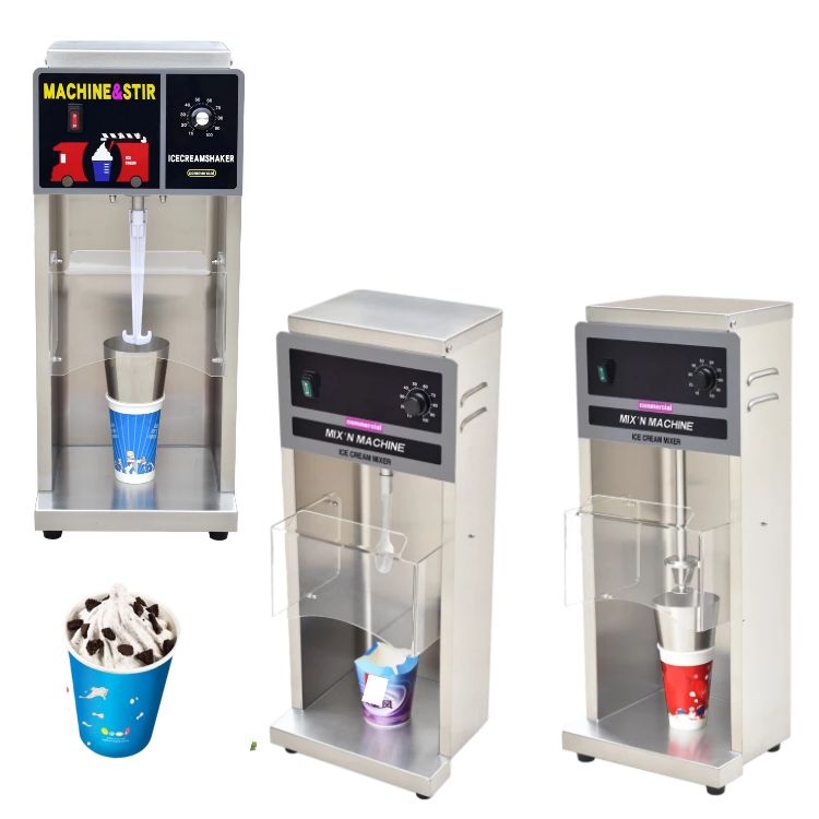 RM mcflurry mr swirl congelamento miscelatore fruste reale congelato frutta fresca yogurt miscelazione gelato miscelatore frullatore macchina gelato maker