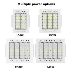 <span class=keywords><strong>Lampe</strong></span> de station-service <span class=keywords><strong>à</strong></span> haute luminosité populaire <span class=keywords><strong>à</strong></span> bon prix 100W 150W 200W éclairage de station-service lumières d'auvent Led <span class=keywords><strong>pour</strong></span> station-service - Product Image 5