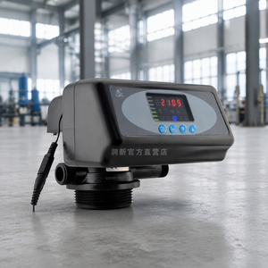 Adoucisseur d'eau entièrement automatique Runxin avec contrôle du temps et du débit, filtre en fibre de verre - Product Image 2