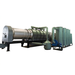 Máquina de Producción de Carbón Continua de Acero Inoxidable DANUBE, Horno de Carbonización con Potencia de 15-22kw - Product Image 1