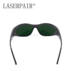 Lunettes de sécurité laser à fibre industrielle à haut effet 1064nm OD8 DIN4 Protection des yeux pour le soudage laser - Product Image 5