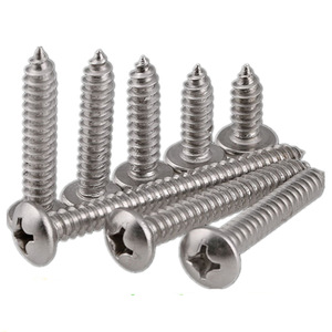 Stainless Steel Phillips Pan Head Self Tapping <b>Screws</b> M2 M2.2 M3 M3.5 Metric Threaded Fasteners For Wood And Metal Fixing - Product Image 1
